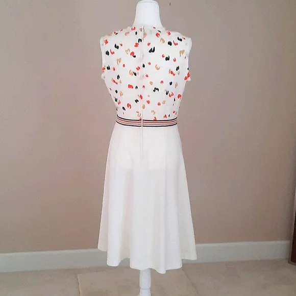 Vintage 1970's Bleeker Street Sleeveless Dress Set Size M Button Up Shirt - Picture 4 of 10